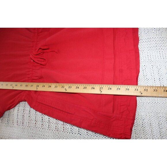Anthropologie Daily Practice Red Ribbed Mini Dress Size Small Short Sleeves - Picture 3 of 9